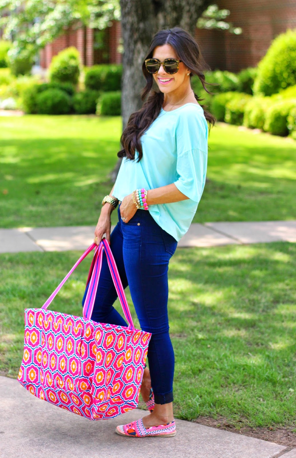Moroccan Print at the Park | The Sweetest Thing