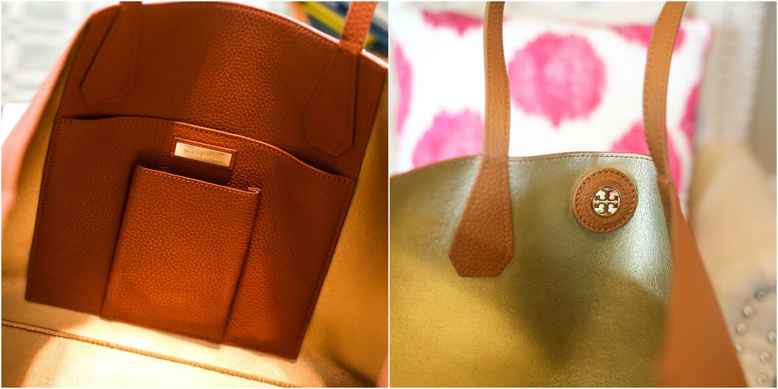 Tory Burch Perry Tote Review - Sizing, Wear & Tear - whatveewore