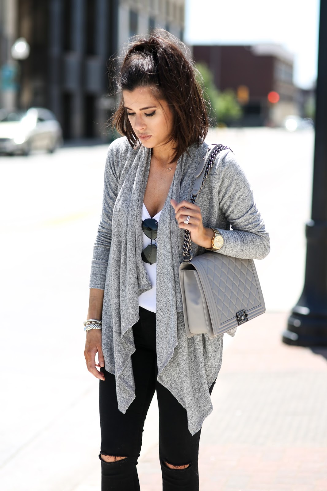 Fall Prep, The Perfect Waterfall Cardigan