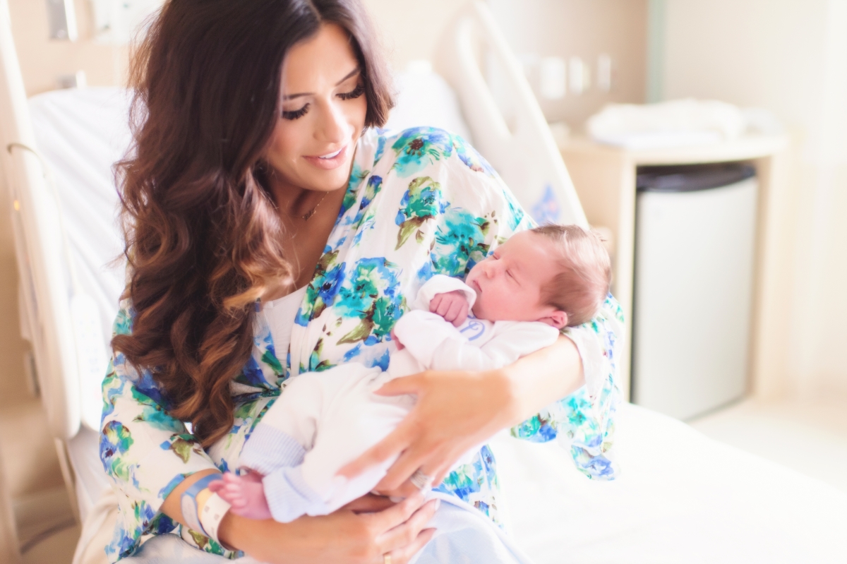 emily gemma, the sweetest thing, mothers day post, newborn photos at hospital