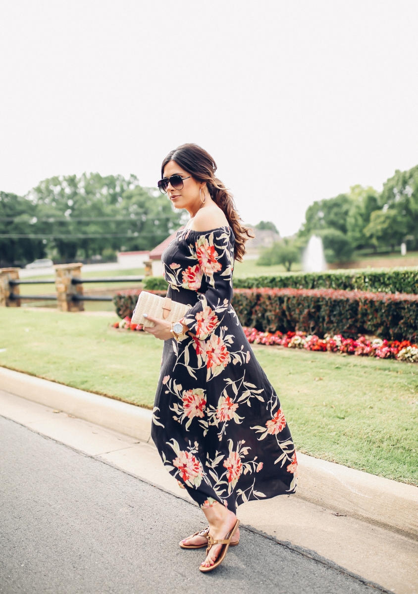 Maxi Dress + Messy Hair | The Sweetest Thing