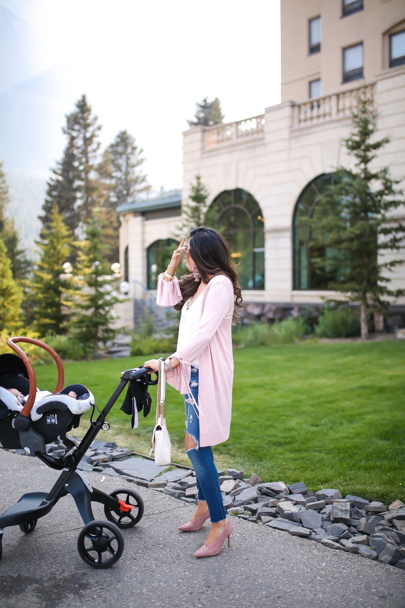 fairmont chateau lake louise, travel blogger canada lake louise, fall fashion 2017 trends pinterest, fall fashion 2017 tumblr, emily gemma