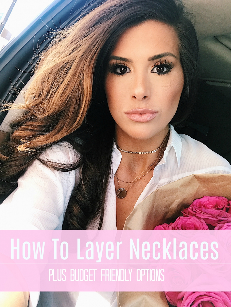how to layer necklaces, emily gemma, the sweetest thing blog, the styled collections