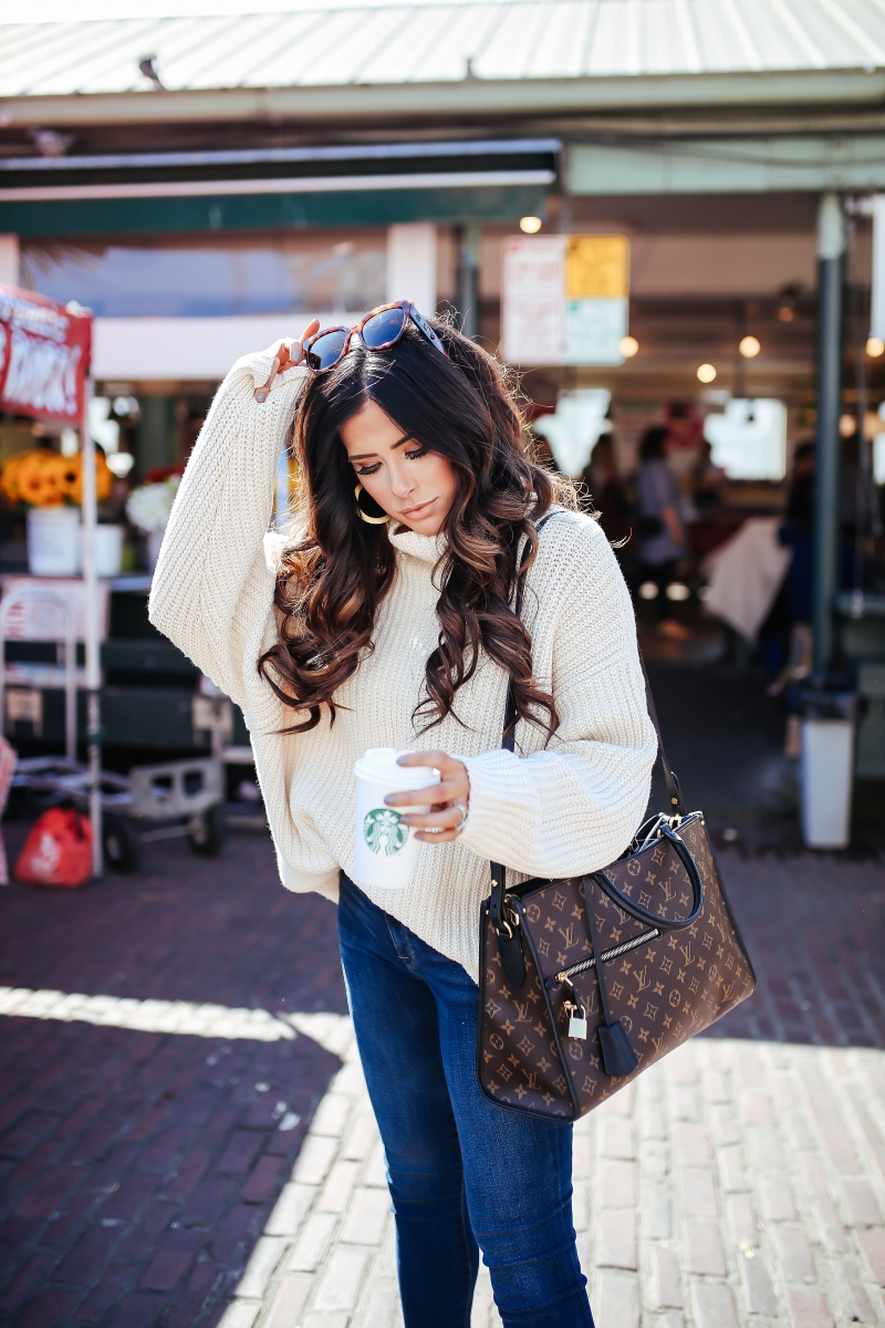 fall fashion 2017, fall fashion outfits 2017 pinterest, cute fall fashion outfits oversized sweaters and heels, louboutin so kate 120 brown outfits, louis vuitton poppincourt MM outfit idea pinterest, gucci sunglasses squares, tumblr fall fashion 2017 ,louis vuitton reversible belt, free people swim too deep turtleneck sweater review, DL1961 Instasculpt jeans review, Louis Vuitton Poppincourt MM bag