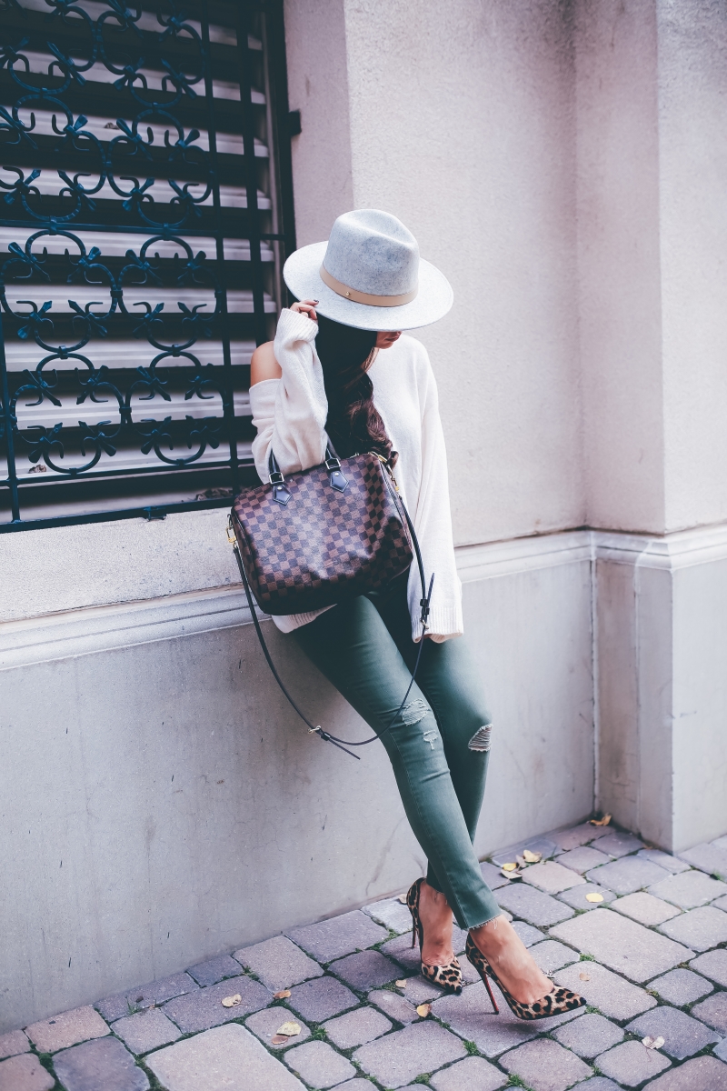 Olive Green Outfit Of The Day