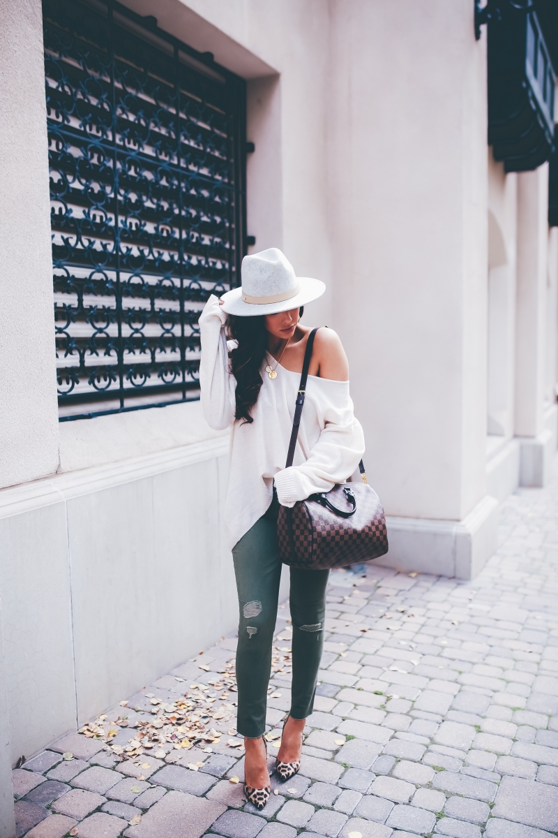 Olive Green Outfit Of The Day