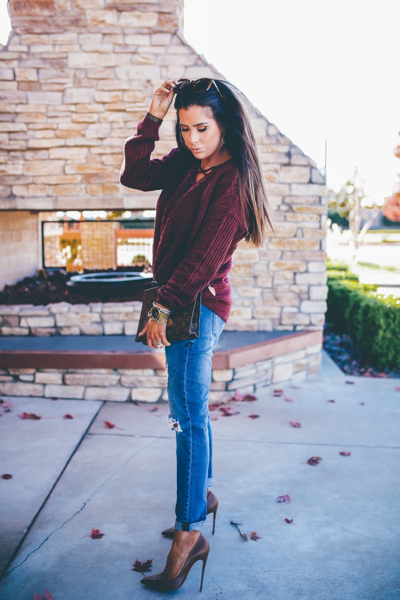 fall fashion pinterest, fall outfit ideas 2017, cute fall outfit ideas tumblr, fall outfits w/sweater and heels, emily ann gemma blog, the sweetest thing blog, boyfriend jeans outfits, cute sweaters nordstrom fall, nixon womens watch