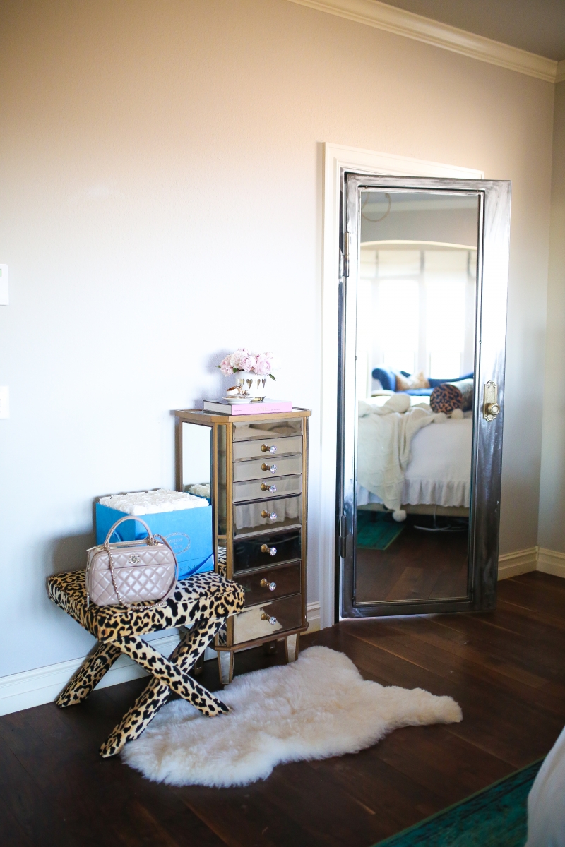 Makeup and Jewelry Organizer for your Master Bedroom featured by top US life and style blogger, Emily Gemma of The Sweetest Thing.