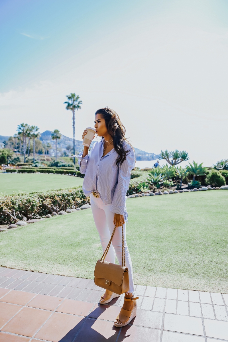 Treasure and Bond Wedges styled by top US fashion blogger, Emily Gemma of The Sweetest Thing