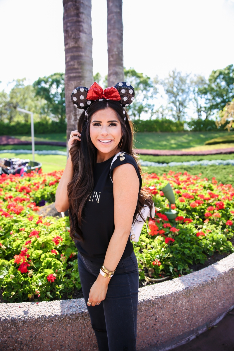 Cute Disney Outfits featured by top US fashion blog, Emily Gemma of The Sweetest Thing.