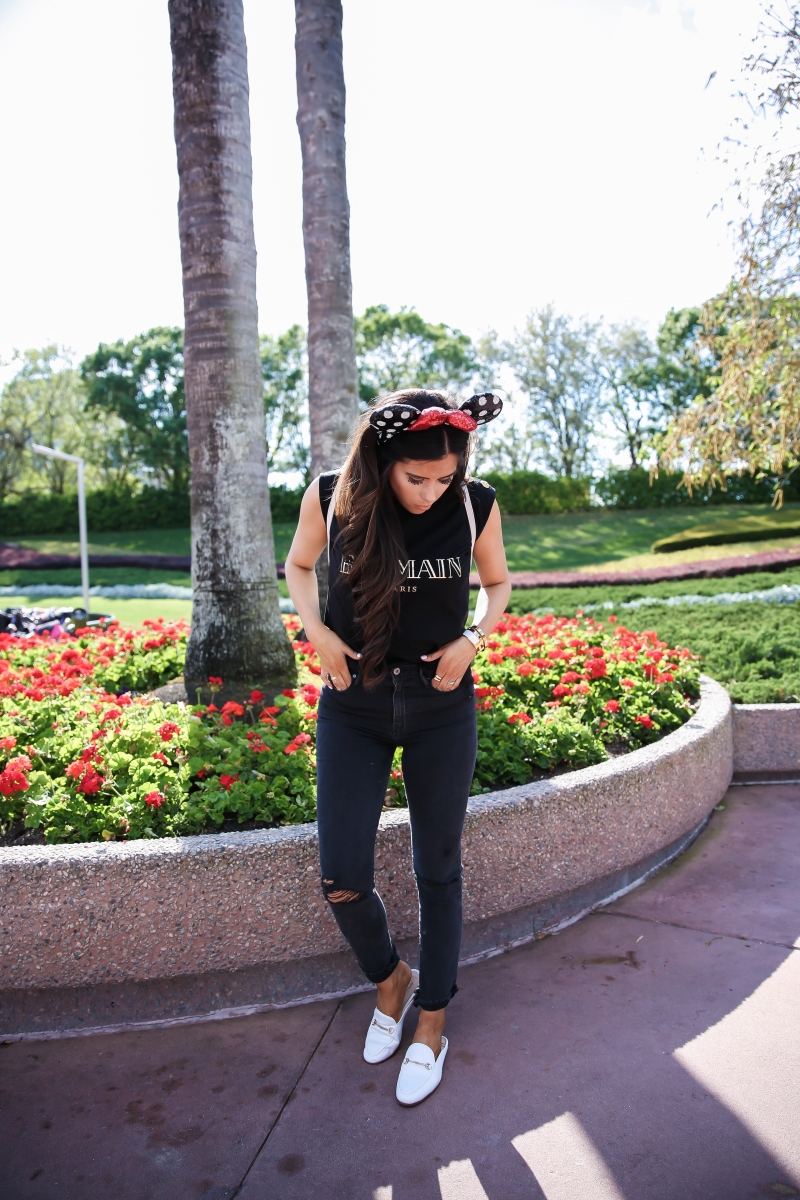 Cute Disney Outfits featured by top US fashion blog, Emily Gemma of The Sweetest Thing.