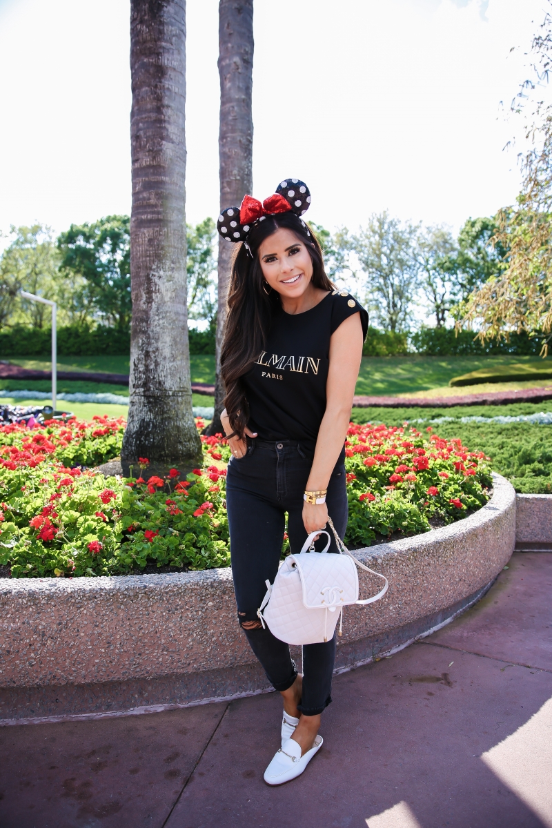 Cute Disney Outfits featured by top US fashion blog, Emily Gemma of The Sweetest Thing.