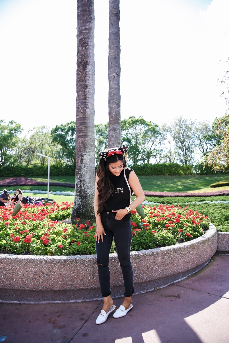 Cute Disney Outfits featured by top US fashion blog, Emily Gemma of The Sweetest Thing.