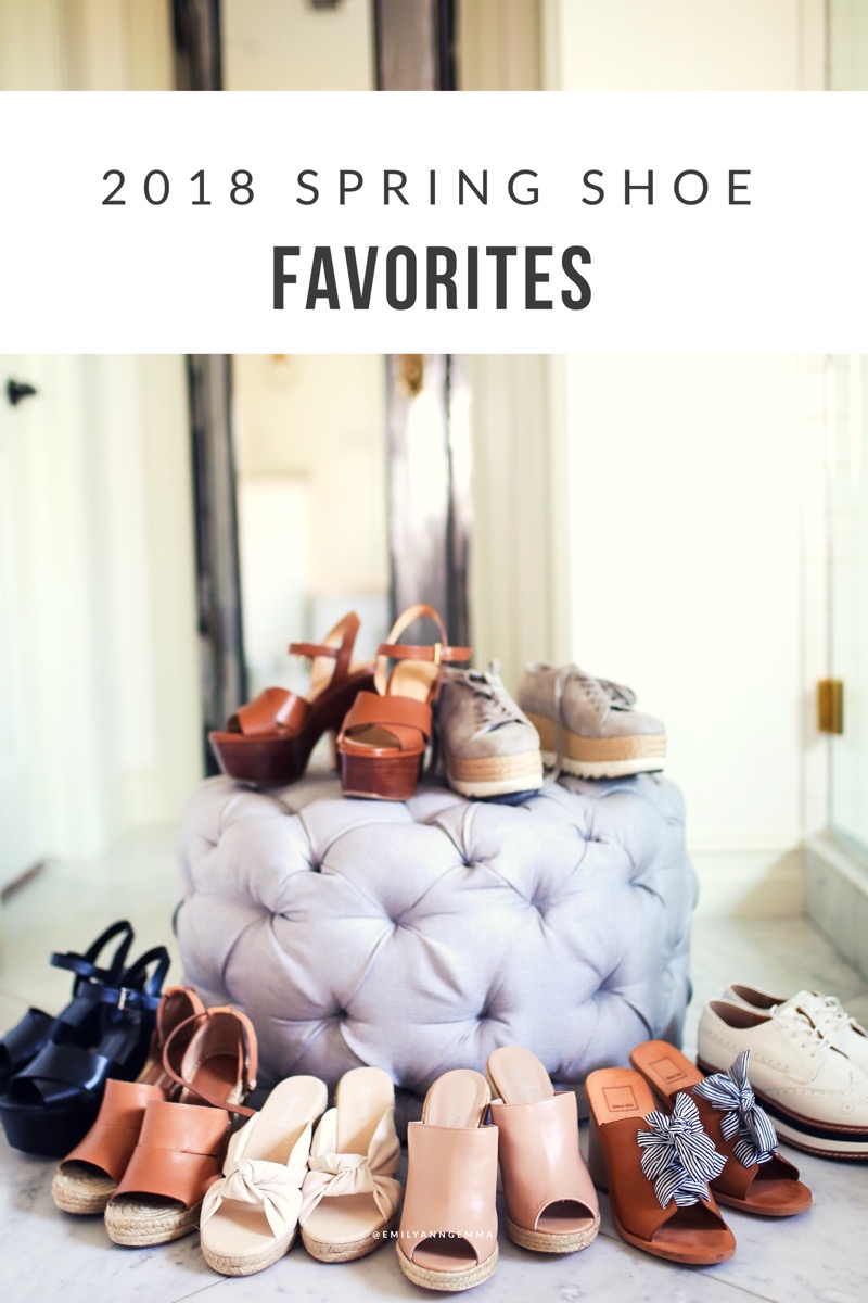Cute Spring Shoes by popular US fashion blog, The Sweetest Thing: Pinterest image of cute spring shoes.