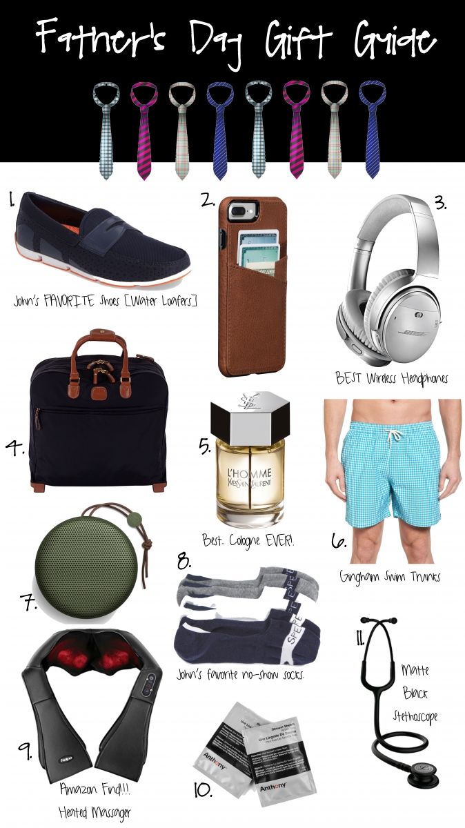 fathers day gift guide 2018, fathers day gift ideas, amazon neck massager, best wireless headphones, swims breeze loafers