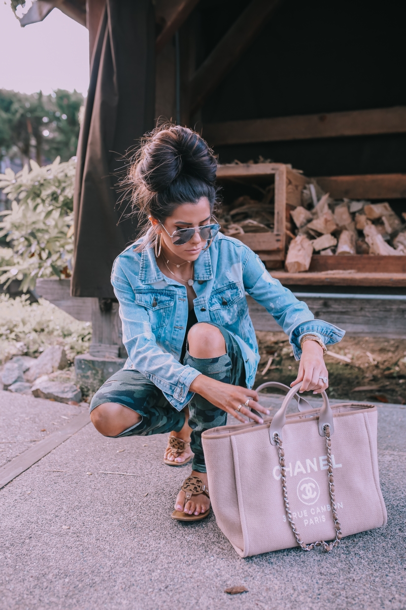 Distressed Camo Joggers, Roadtrip Outfit