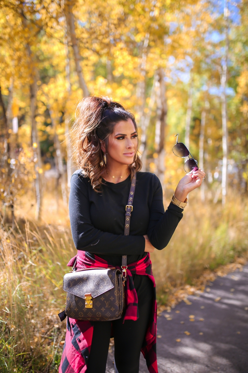 Emily Gemma on X: Quick #ootd snap with my fave leopard mules & this  Louis Vuitton wallet that I'm giving away on my blog- only a few hours left  to enter!🍁💗👖 [outfit