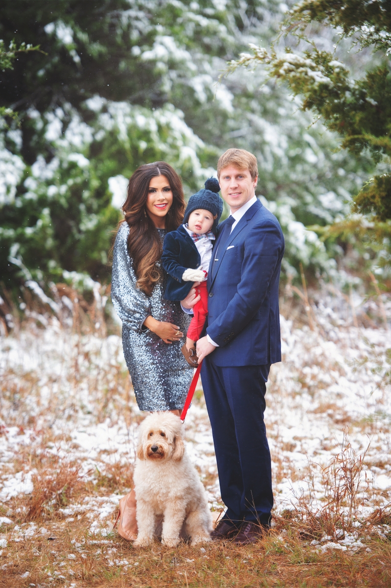 family Christmas card photo dressed up, Christmas card photos sequin dress, Christmas card photo inspiration, baby announcement Christmas card photo pinterest, Emily ann gemma, the sweetest thing blog