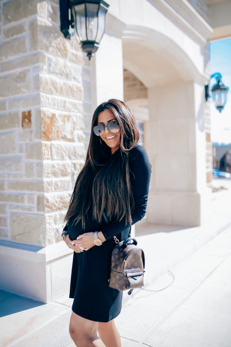 Little Black Dress & Leopard Sneaks [Spring Transitional Look]