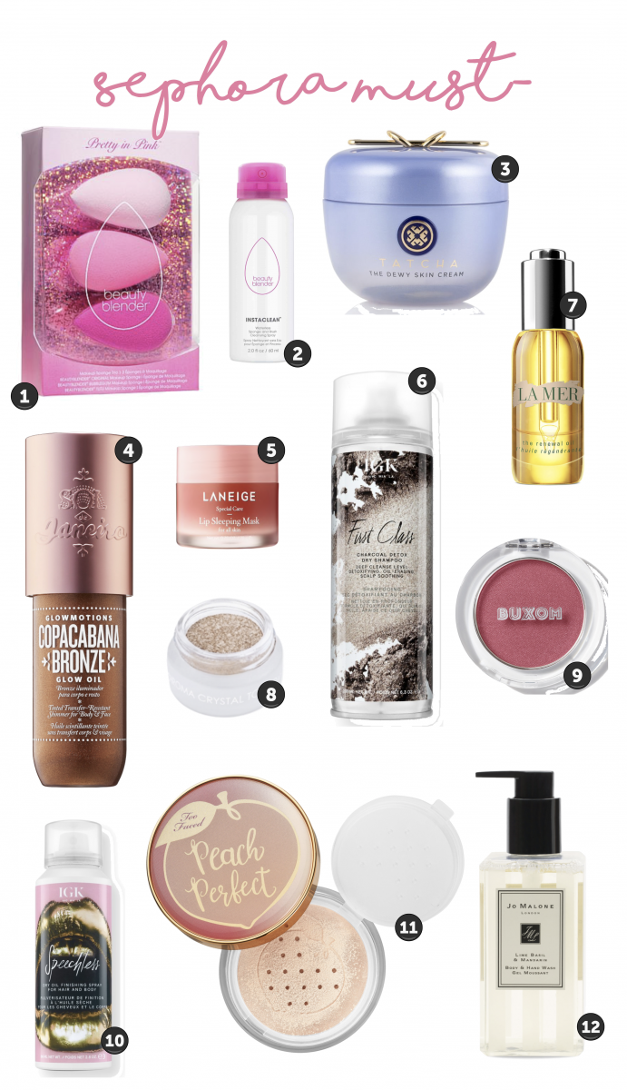 Sephora Must Haves VIB Event Spring 2019, Emily Ann Gemma of The Sweetest Thing Blog.