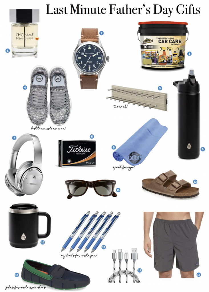 Last Minute Father's Day Gift Ideas | The Sweetest Thing
