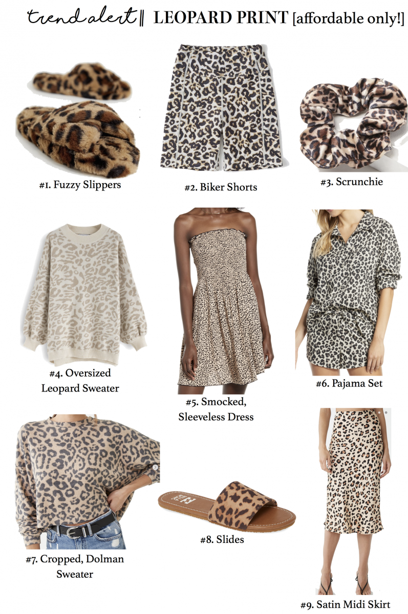 trend alert fall 2019 leopard print, affordable leopard print fashion 2019, emily ann gemma