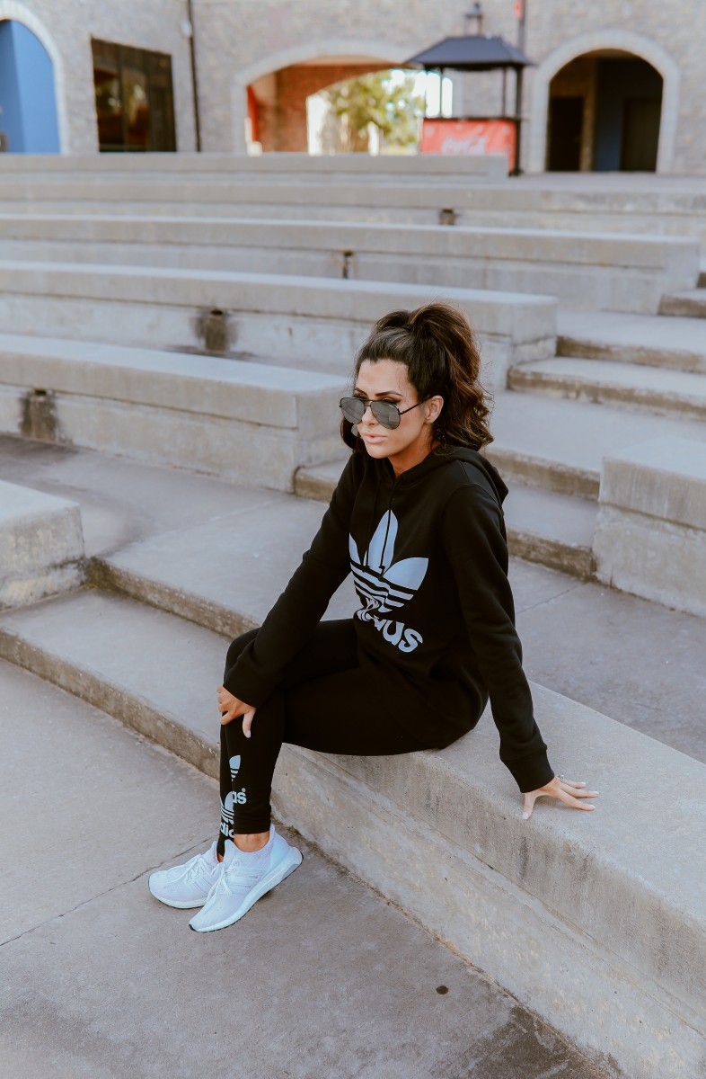 Adidas Athleisure For The Family, Emily Ann Gemma of The Sweetest Thing Blog, eBay discounted Adidas clothing