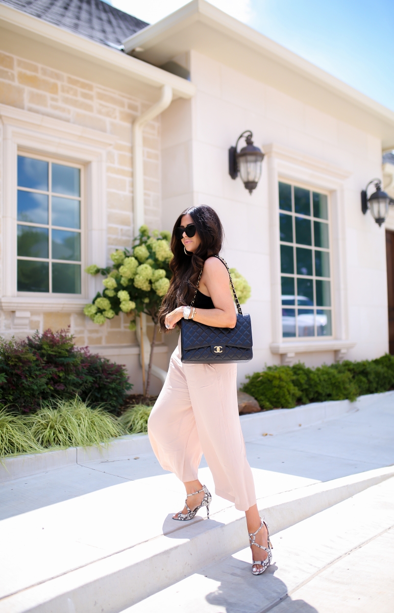 Styling Culottes fall 2019, Pinterest fall fashion culottes, emily gemma, the sweetest thing blog, Meghan Markle sunglasses le spec, Fall fashion trends 2019-2