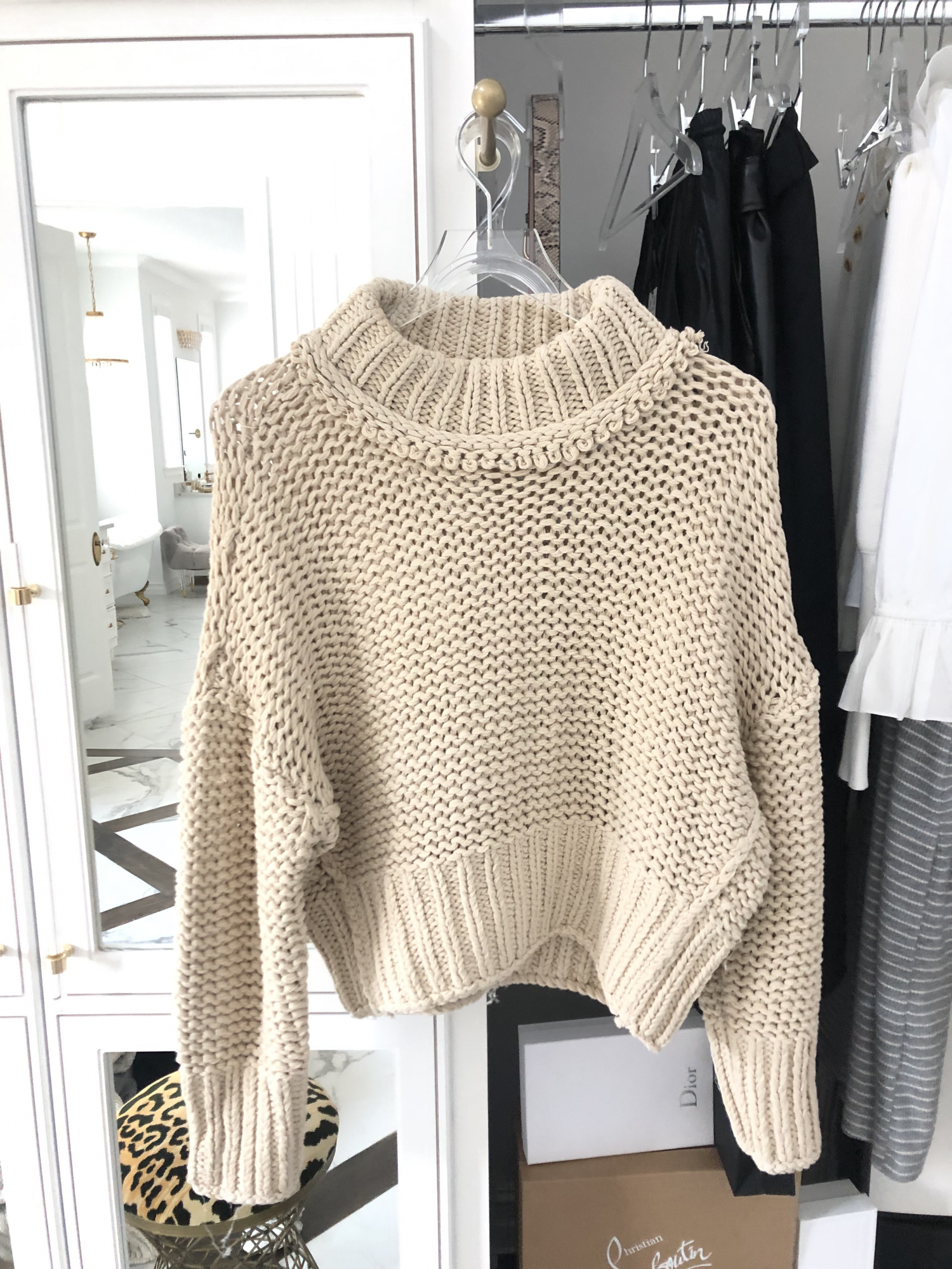 Shopbop sale fall 2019, fall fashion 2019 pinterest outfits,emily gemma | Major ShopBop Sale Alert‼️[25% Off My Most Popular Outfits!] by popular Oklahoma fashion blog, The Sweetest Thing: image of a woman wearing ShopBop knitted sweater. 