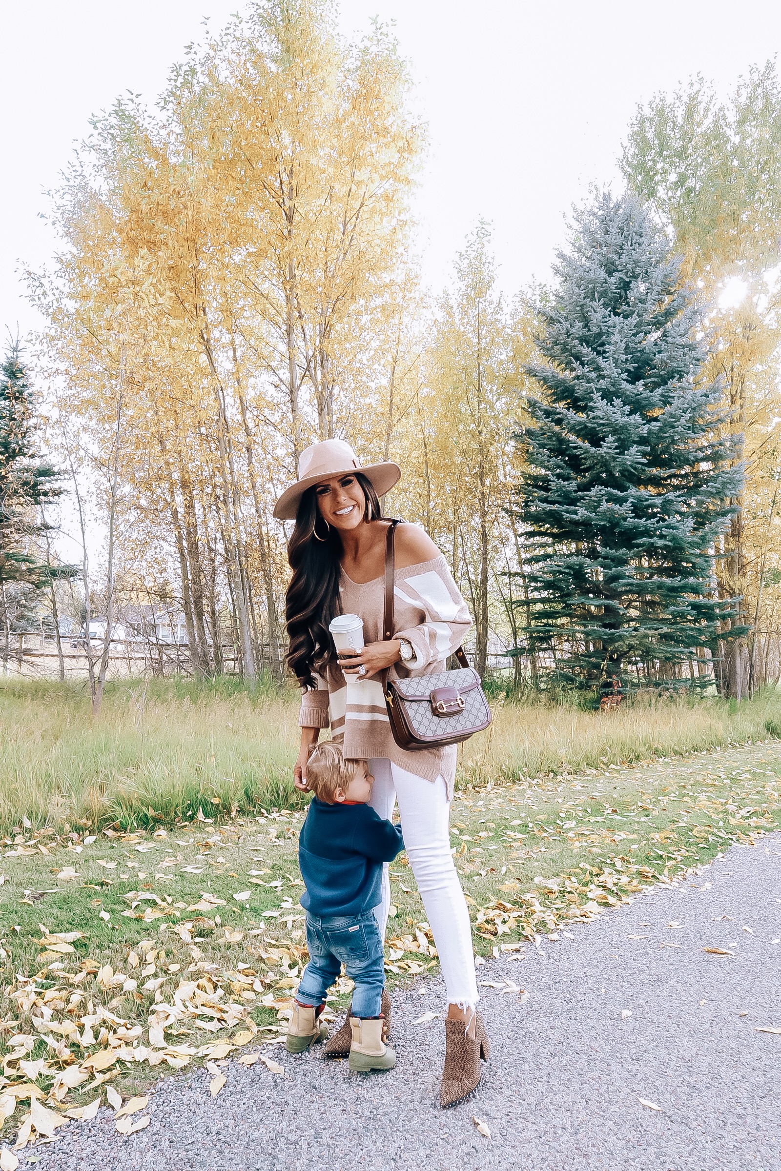 The Best Things to Do in Jackson Hole in the Fall featured by top US travel blog, The Sweetest Thing | emily gemma, fall fashion outfit 2019, red dress boutique