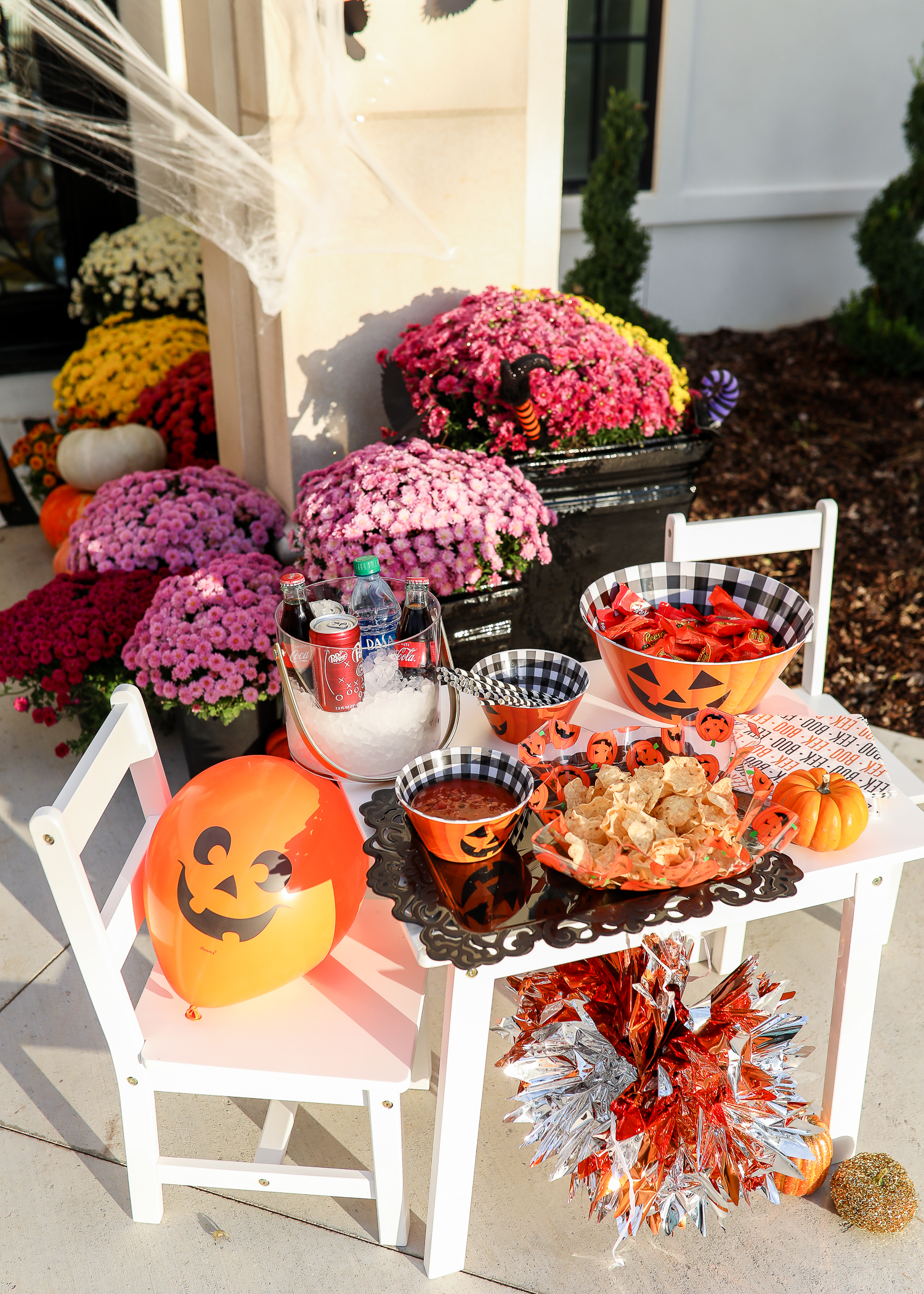 Easy Halloween Party At Home featured by top US life and style blog, The Sweetest Thing: Walmart Halloween Decor