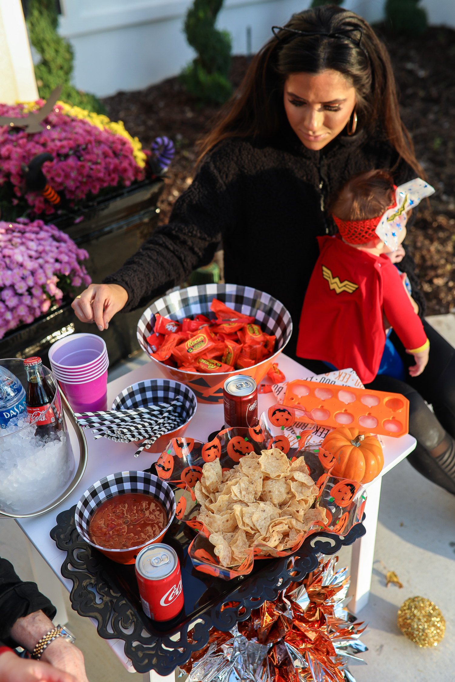 Easy Halloween Party At Home featured by top US life and style blog, The Sweetest Thing: Walmart Halloween Decor