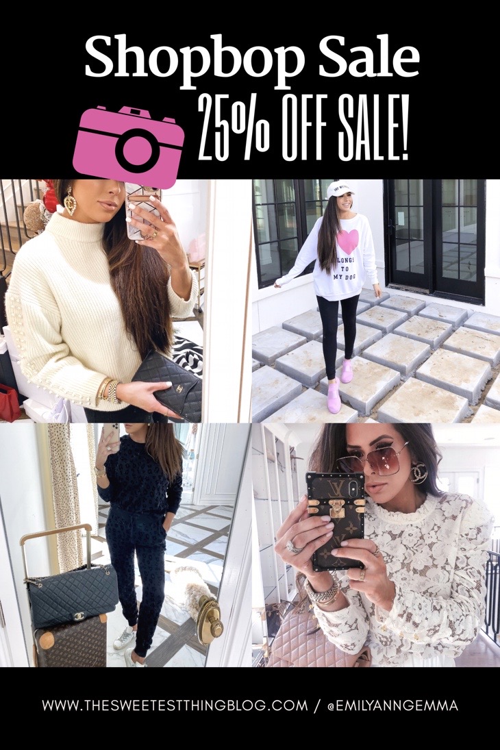 TOP BEST BLACK FRIDAY SALES 2019 | Major ShopBop Sale Alert‼️[25% Off My Most Popular Outfits!] by popular Oklahoma fashion blog, The Sweetest Thing: collage image of a woman wearing various ShopBop clothing items.