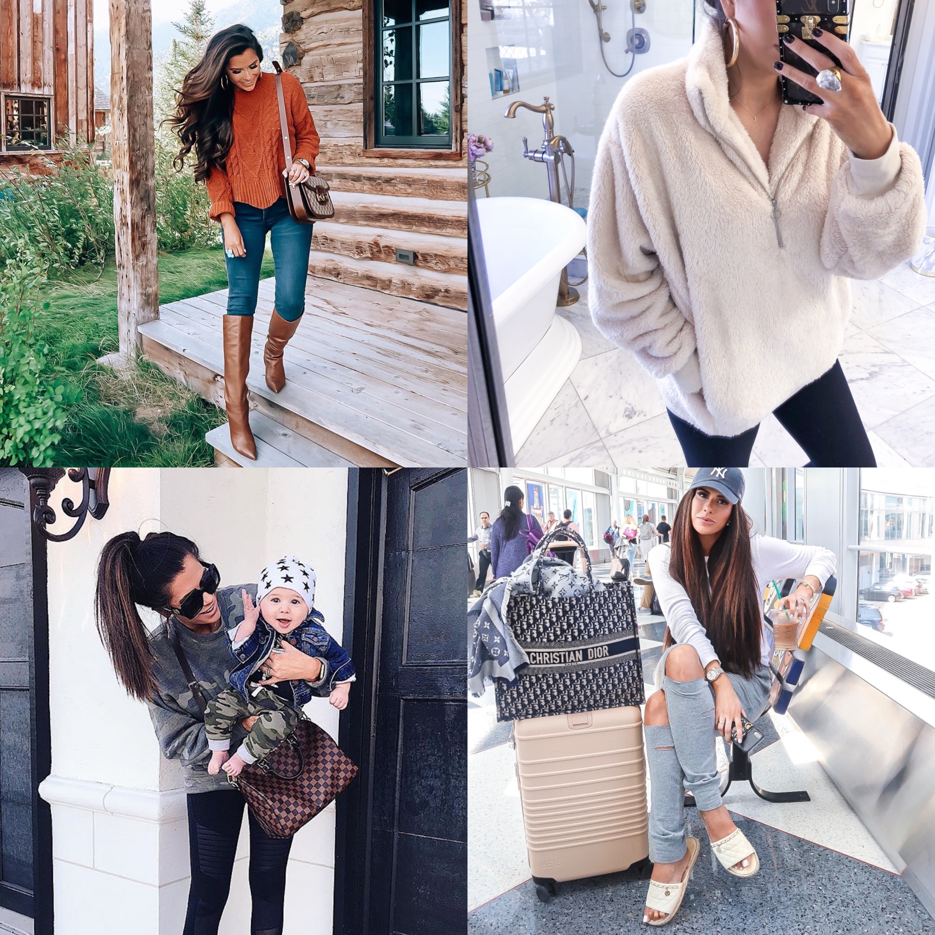 best black friday sales 2019, emily gemma, express black friday sales | Mega Black Friday Sales and Deals Guide!! by popular Oklahoma life and style blog, The Sweetest Thing: collage image of a woman wearing various Black Friday sale items. 