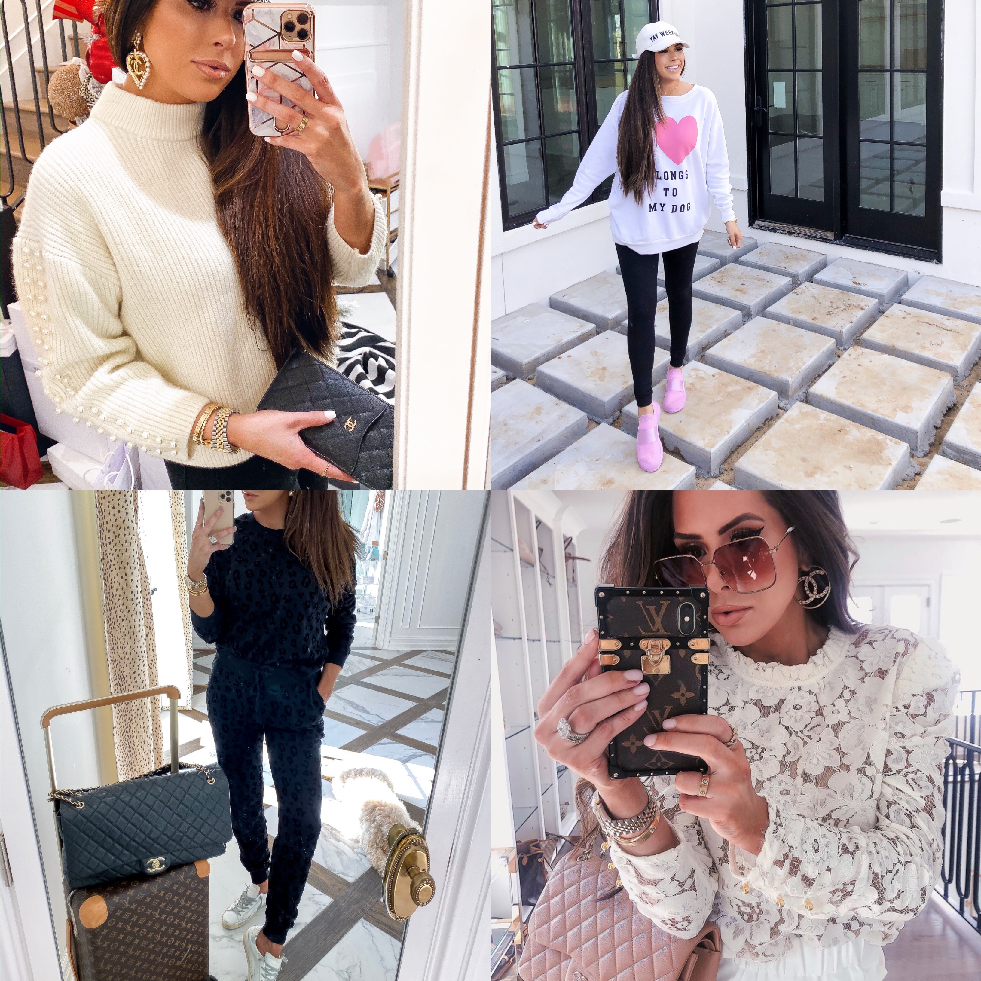 best black friday sales 2019, shopbop black friday sales, emily gemma | Mega Black Friday Sales and Deals Guide!! by popular Oklahoma life and style blog, The Sweetest Thing: collage image of a woman wearing various Black Friday sale items. 