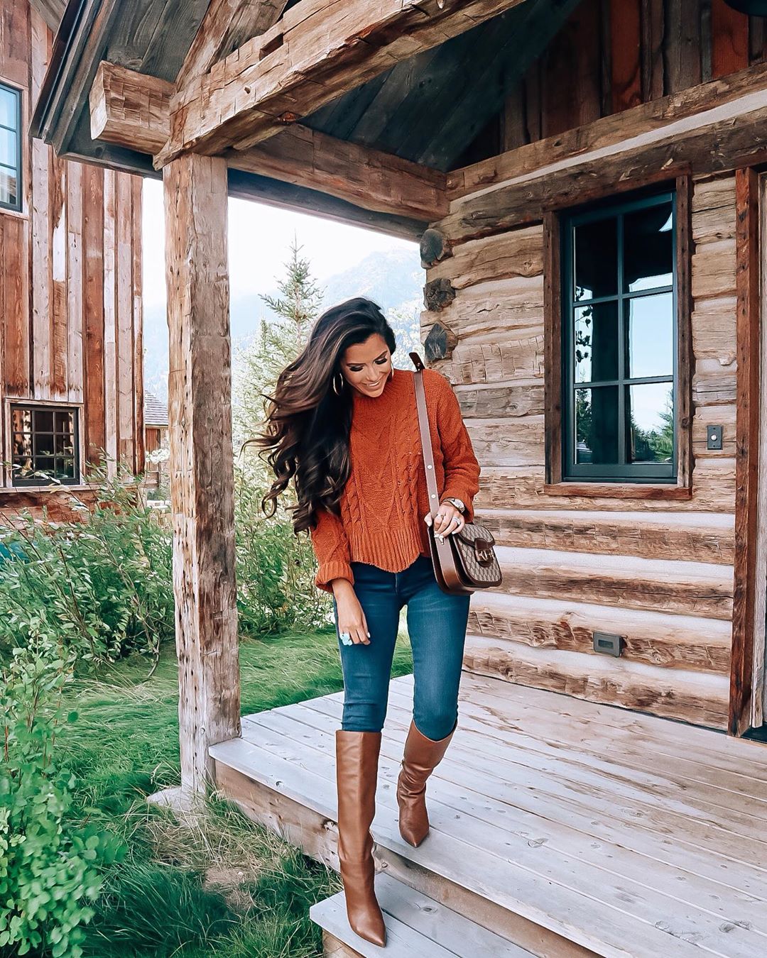 Most Popular Outfits On Sale That I've Worn - All 50% Off! by popular Oklahoma fashion blog, The Sweetest Thing: image of a woman wearing Mid Rise Denim Perfect Lift Dark Wash Leggings.
