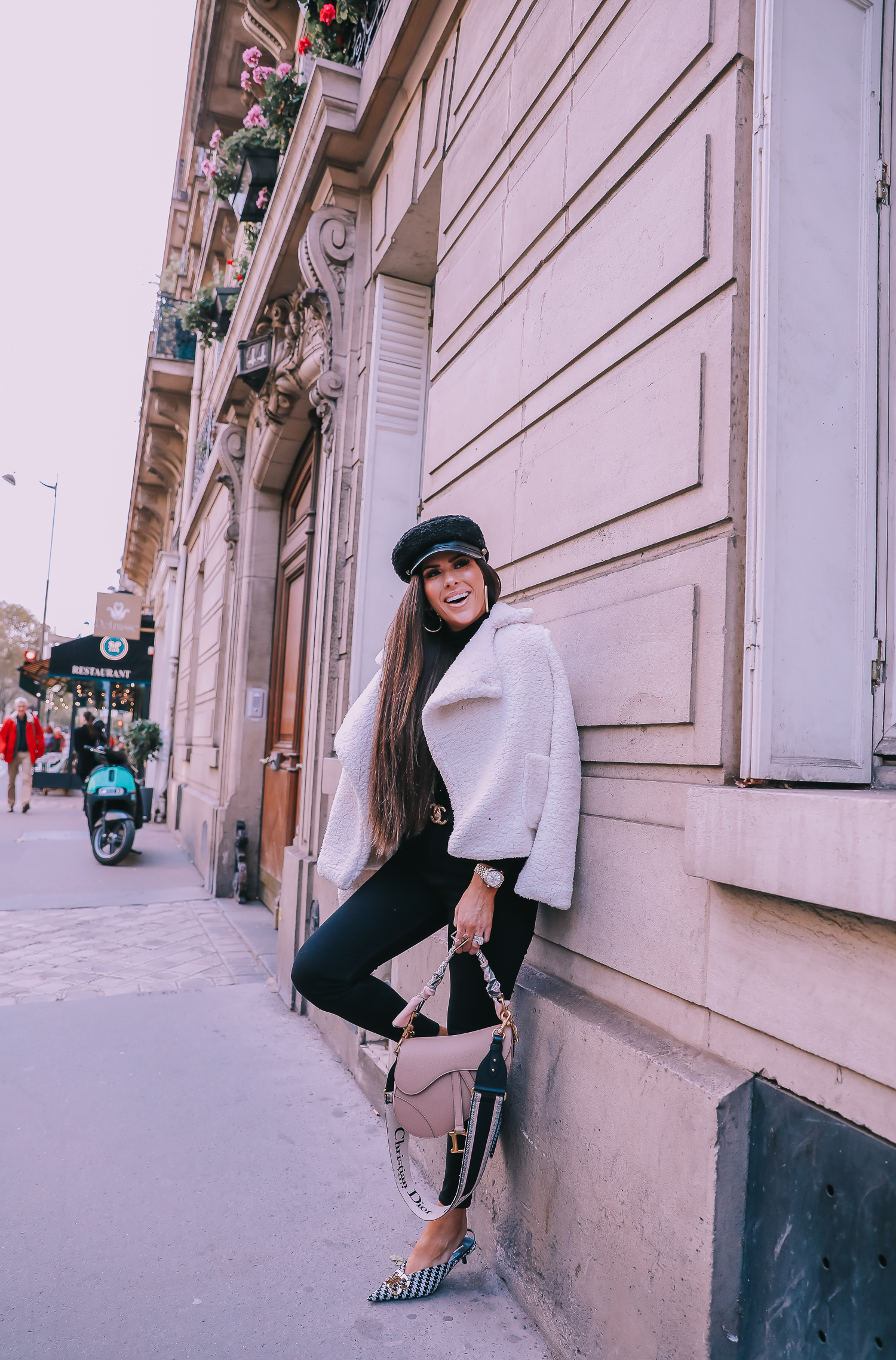 A Cozy Ivory Peacoat, Winter Fashion