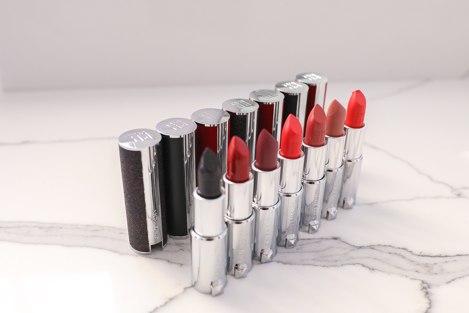 The Best Holiday Lipstick featured by top US beauty blog, The Sweetest Thing: Givenchy Le Rouge Lipstick
