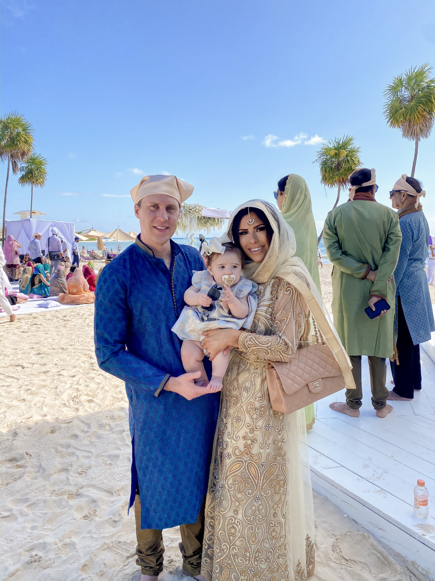 A YEAR IN REVIEW : MASSIVE 2019 INSTAGRAM RECAP by popular Oklahoma life and style blog, The Sweetest Thing: image of a family at an Indian wedding. 