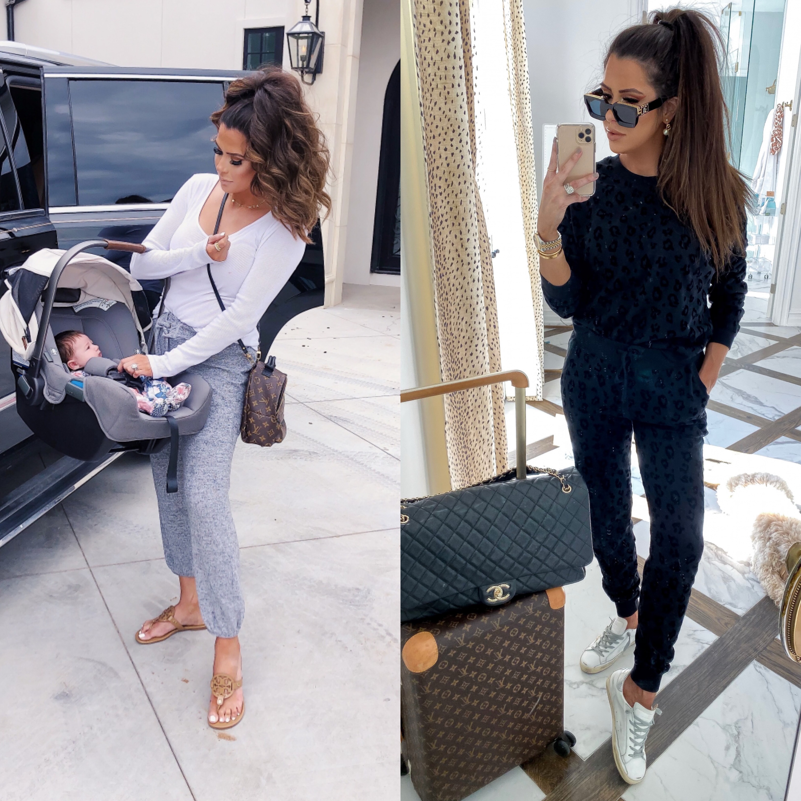 best of loungewear 2019 | best athletic leggings lululemon, zella, spanx review | Best Wardrobe Essentials 2019👖 | Part 2 by popular US fashion blog, The Sweetest Thing: collage image of a woman wearing ShopBop ZSupply loungewear, Buddy Love loungewear, and Nordstrom BP loungewear.