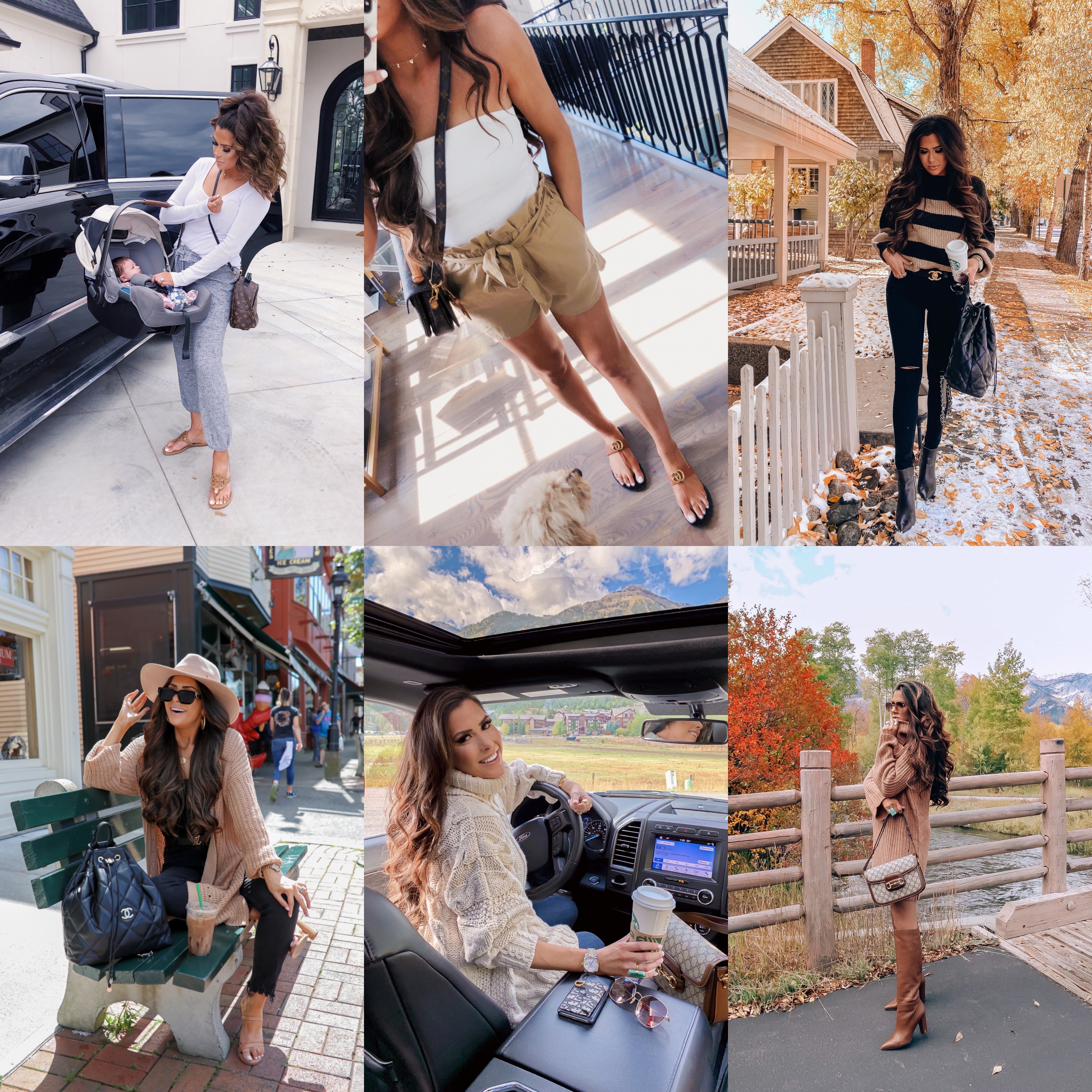 Best Wardrobe Essentials 2019👖 | Part 2 by popular US fashion blog, The Sweetest Thing: collage image of a woman wearing various outfits. 