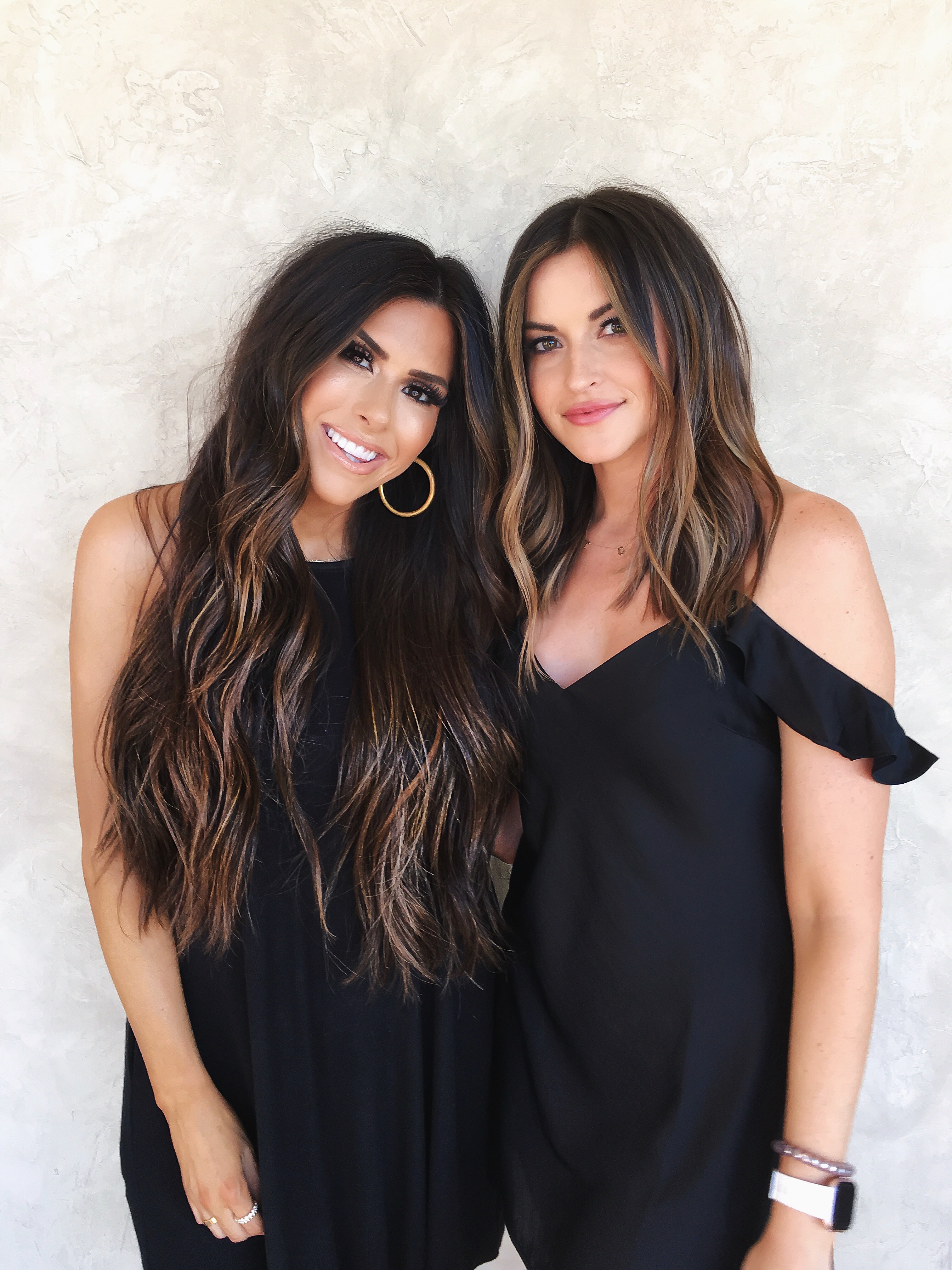 tia booth hair extensions, Emily gemma, hair by Chrissy brunette hair, popular instagram beauty blogger hair extensions | BEST HAIR PRODUCTS FOR 2019💁🏻‍♀️ || PART 1 by popular US beauty blog, The Sweetest Thing: image of a woman with brunette hair extensions. 