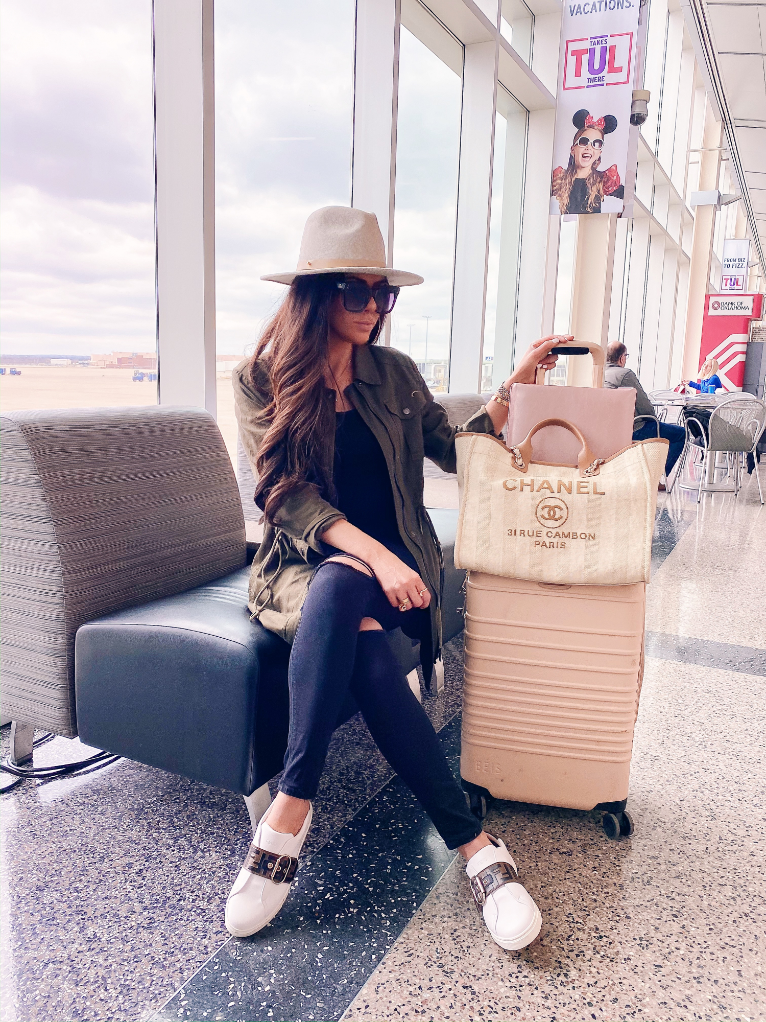 My Favorite Spring Travel Outfit, US fashion