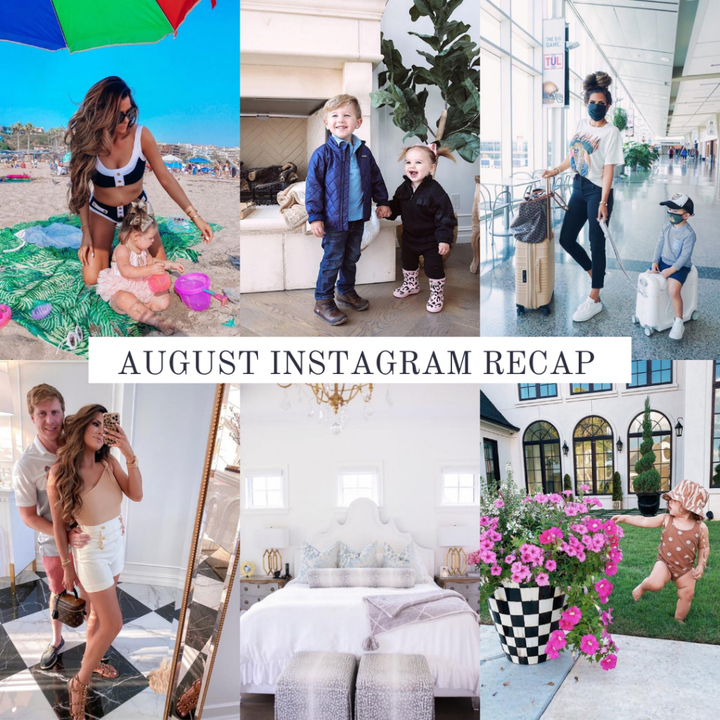 Instagram Recap by popular US life and style blog, The Sweetest Thing: collage image of family photos. 