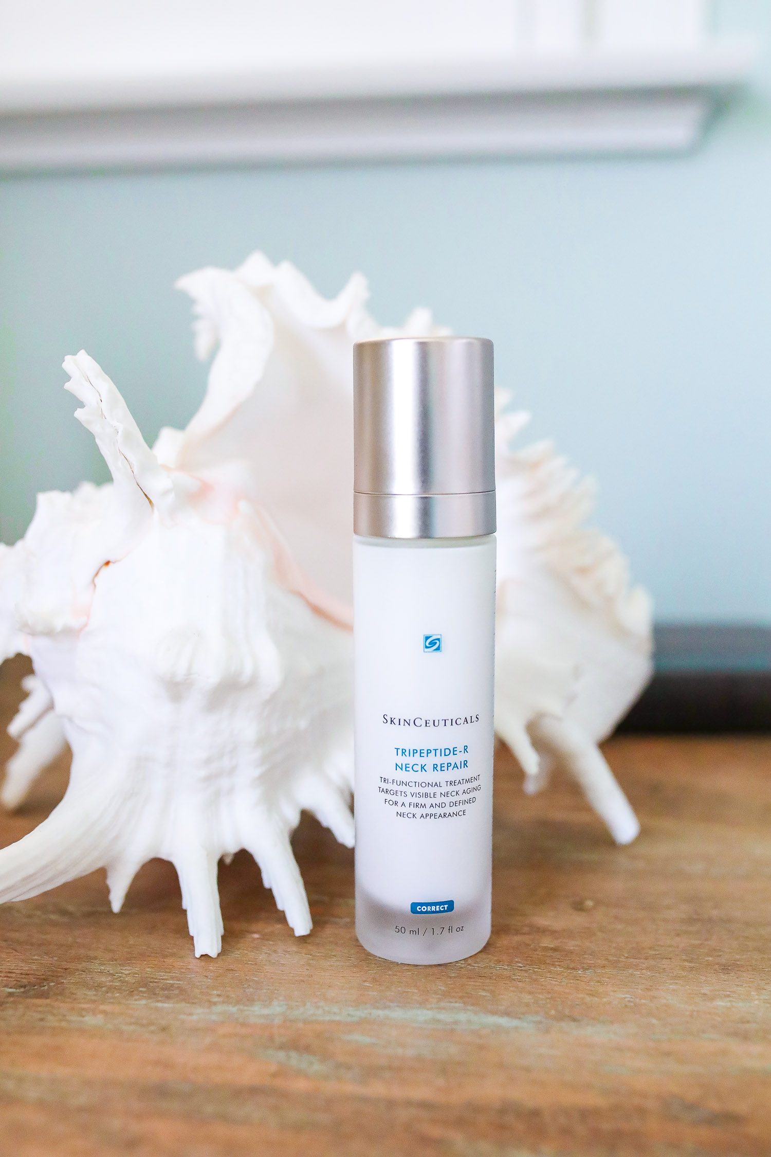 skinceuticals neck cream tripeptide-r neck repair, best neck cream for wrinkles crepes, best skincare product for neck, emily ann gemma,_| Skincare Product by popular US beauty blog, The Sweetest Thing: image of a bottle of Skinceuticals Tripeptide-R Neck Repair. 