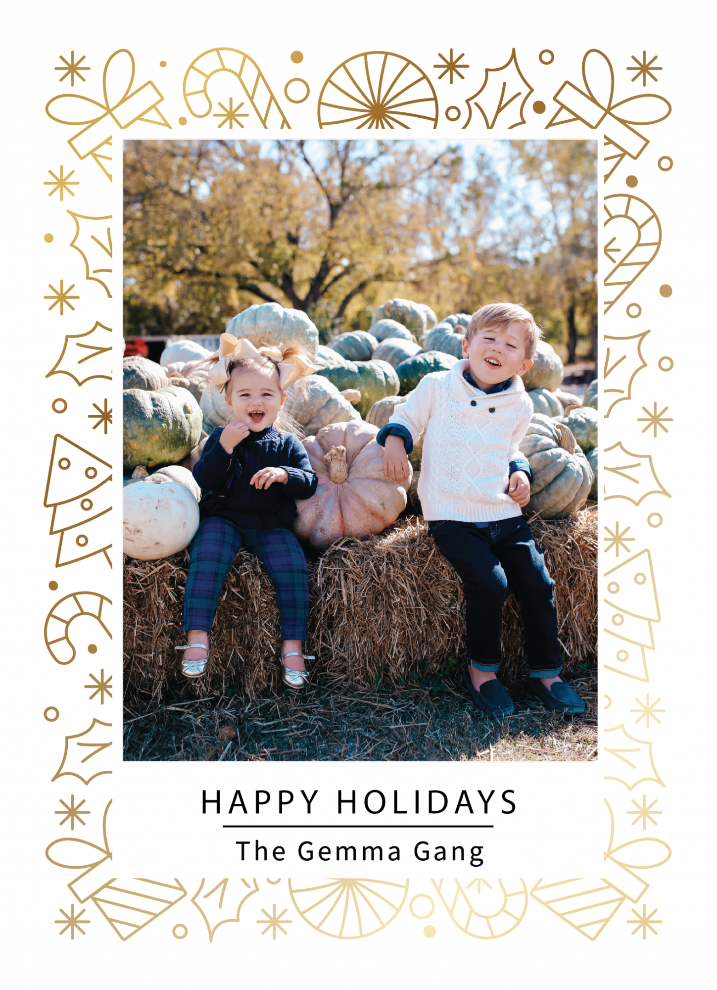 janie and jack kids clothing fall 2020, kids fall fashion 2020, the sweetest thing blog17 | Janie and Jack Kids Clothing by popular US fashion blog, The Sweetest Thing: image of two kids sitting next to a pile of pumpkins and wearing a Janie and Jack PLAID POPLIN SHIRT, Janie and Jack SHAWL COLLAR PULLOVER, Janie and Jack SLIM SELVEDGE JEAN IN MOONLIGHT INDIGO WASH, Janie and Jack LEATHER TRIM BELT, Janie and Jack ARGYLE SOCK, Janie and Jack SUEDE DRIVING SHOE, Janie and Jack PEPLUM BOW SWEATER, Janie and Jack PLAID PONTE BUTTON CUFF PANT, and Janie and Jack METALLIC BOW FLAT.