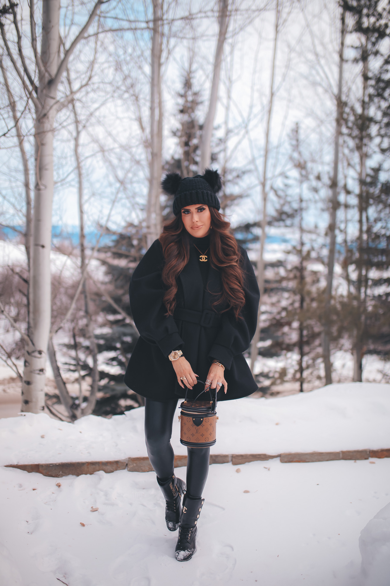 Louis Vuitton Star Trail Boots Review and Neutral Winter Outfit Inspo - The  Travelin' Gal