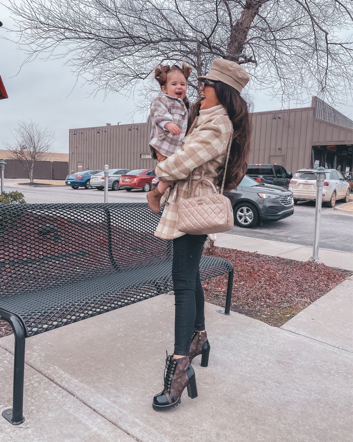 Louis Vuitton Star Trail Boots Review and Neutral Winter Outfit Inspo - The  Travelin' Gal