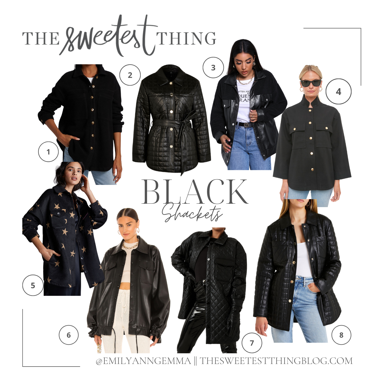 Balmain Inspired Quilted Shacket styled by top US fashion blogger, The Sweetest Thing