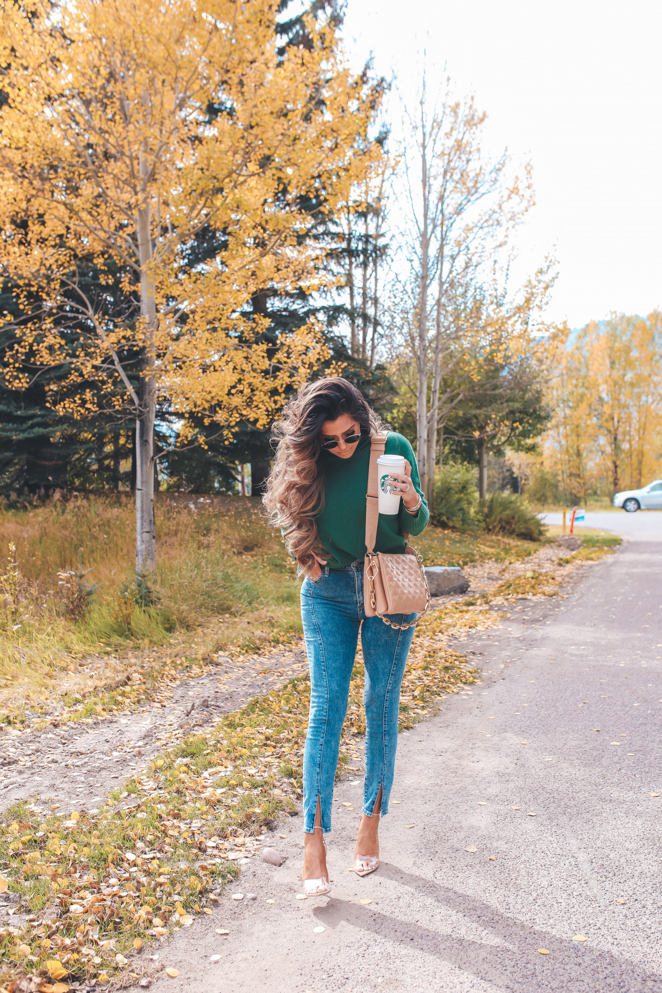 Emily Gemma on X: Quick #ootd snap with my fave leopard mules & this  Louis Vuitton wallet that I'm giving away on my blog- only a few hours left  to enter!🍁💗👖 [outfit